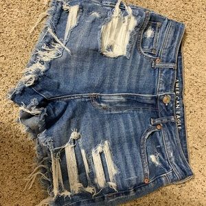 Women’s shorts color blue